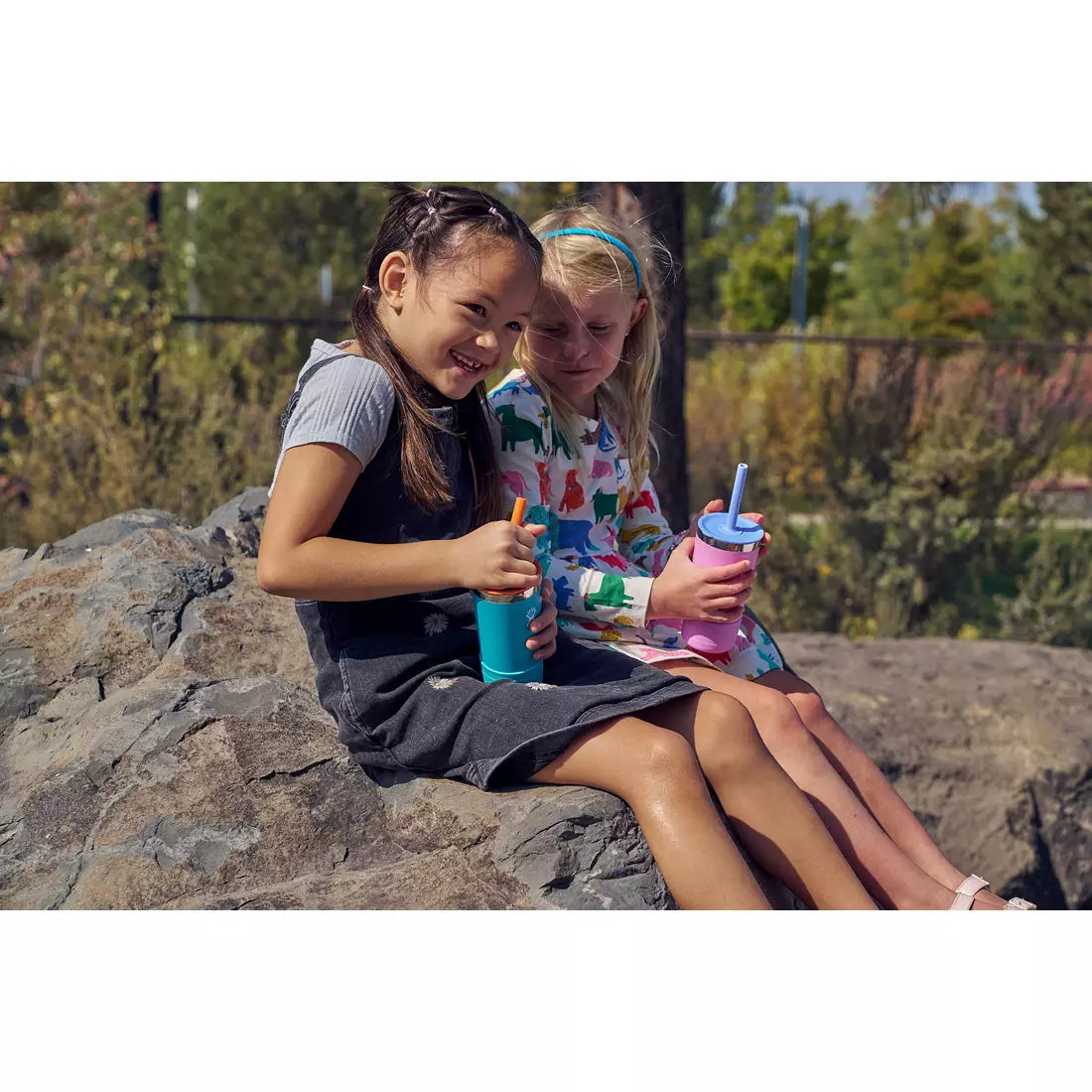 12 Oz. Kids' Tumbler With Straw Cap And Boot